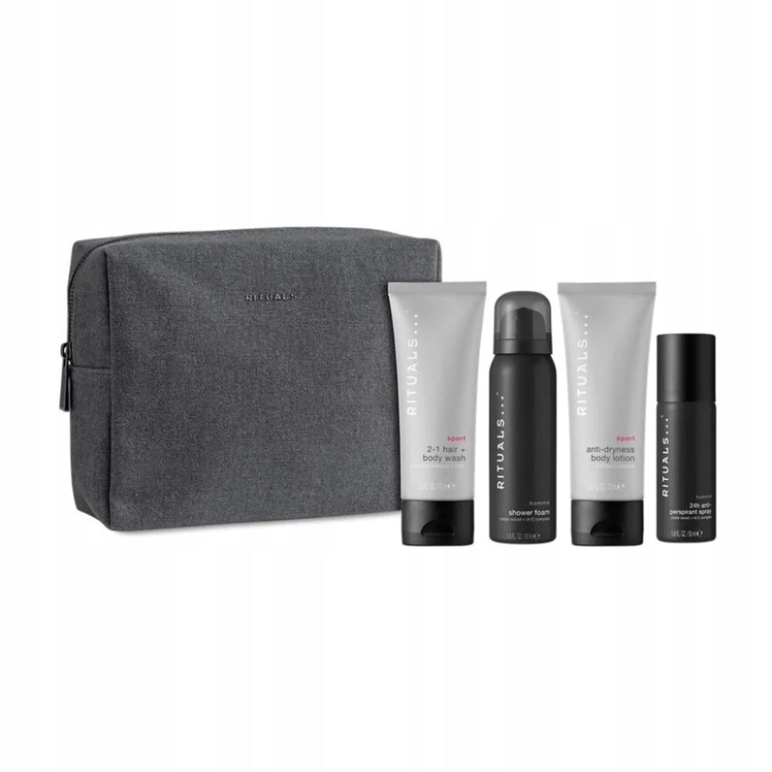 Rituals Homme Sport Gel De Baño Espuma De Baño 1u Locion Corporal Perfumada 1u Desodorante 1u