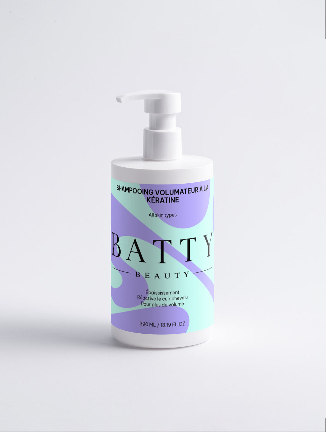 Shampooing volumateur à la kératine
