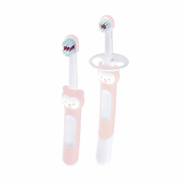 Mam Brosse Á Dents D'apprentissage Rose +5 Mois - Batty Beauty