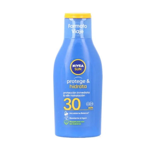 Nivea Sun Lait Protect And Hydrate Spf30 100ml - Batty Beauty