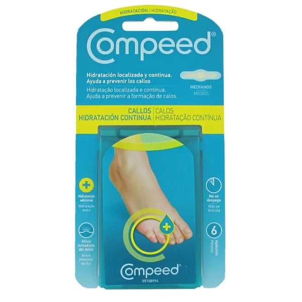Compeed Calluses Hydratation Continue 6 Unités - Batty Beauty