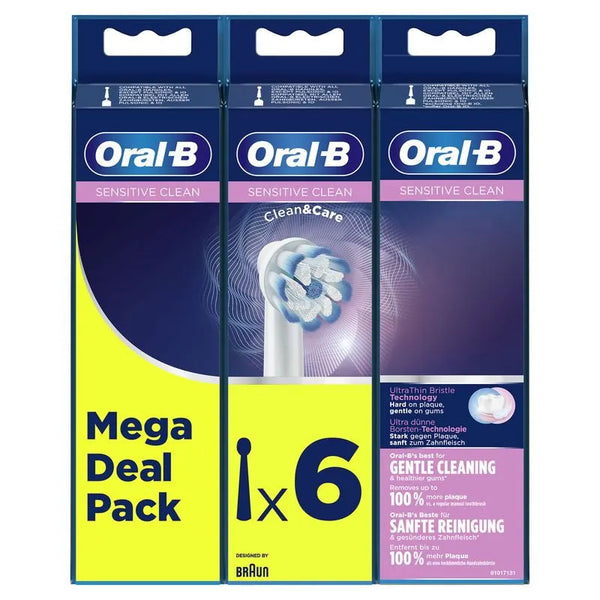 Oral-B Pro Sensitive Clean Pro 6 Pcs. - Batty Beauty