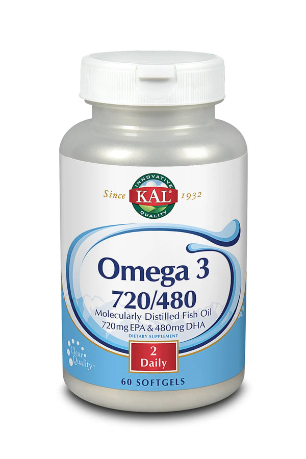 Kal Omega 3 720-480 60 Perlas - Batty Beauty