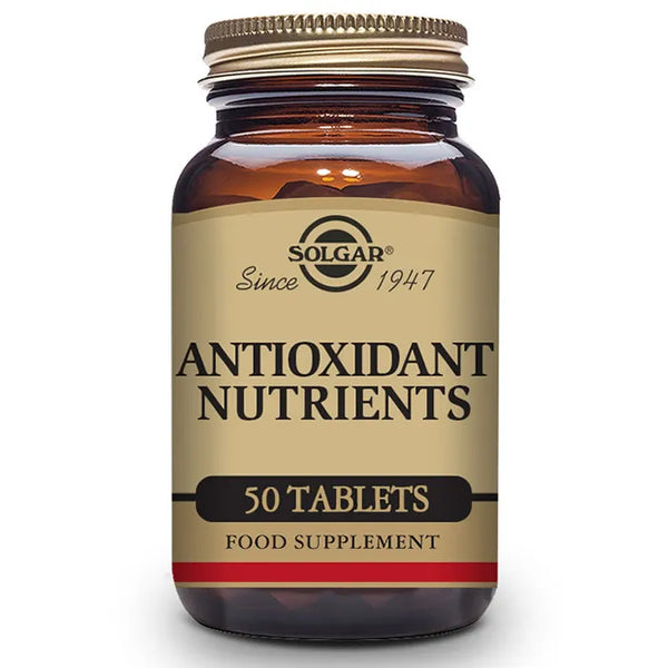 Solgar Nutrients Antioxydants 50 Comprimés - Batty Beauty