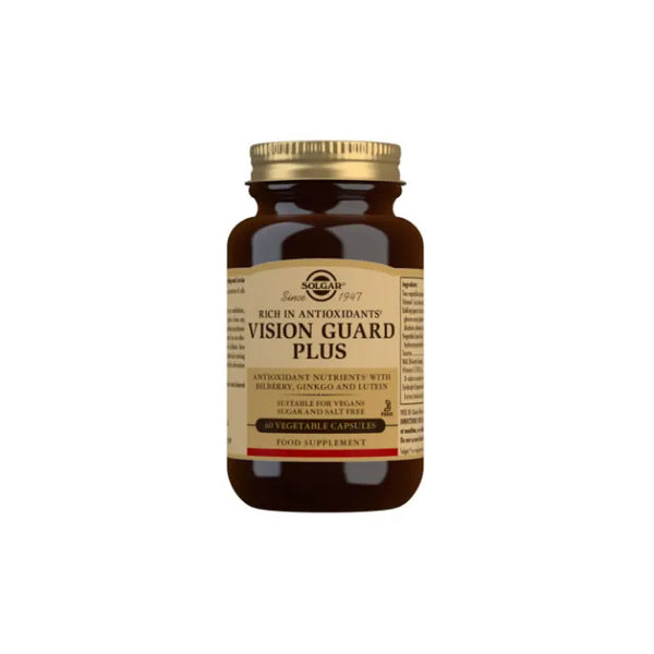 Solgar Vision Guard Plus Vegetable Capsules - Pack of 60 - Batty Beauty