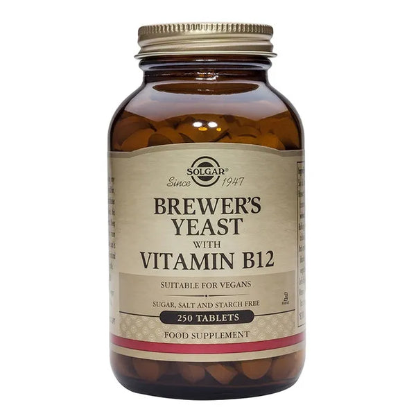 Solgar Levure De Bière Vitamine B12 250 Comprimés - Batty Beauty