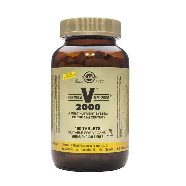 Solgar VM-2000 180 Comprimés - Batty Beauty