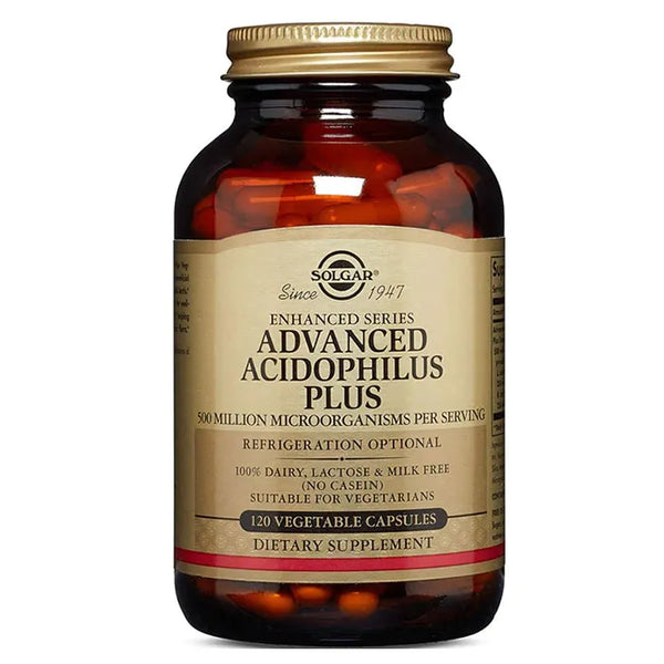Solgar Advanced Acidophilus Plus 120 Gélules - Batty Beauty