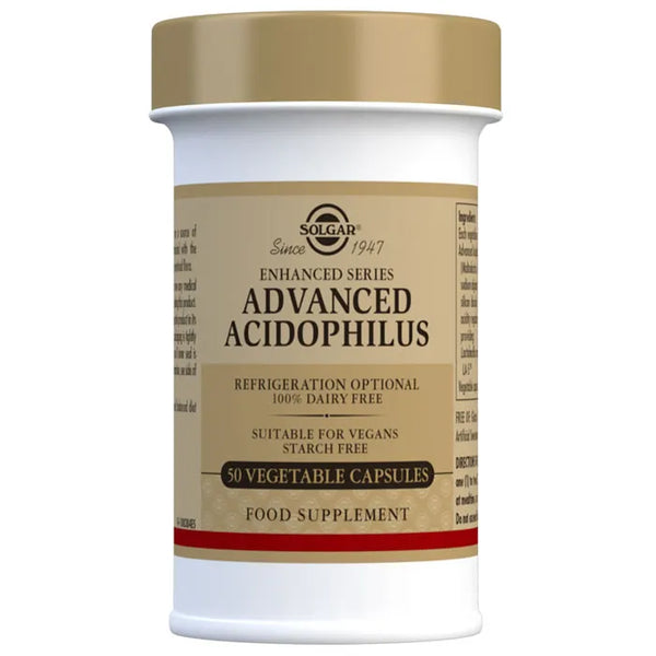Solgar AcidoPhilus Advanced 50 Gélules - Batty Beauty
