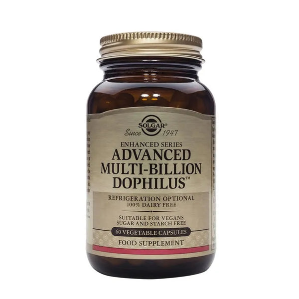 Solgar Multi Billion Dophilus Advanced 60 Veggie Gélules - Batty Beauty