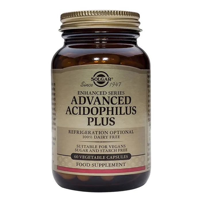 Solgar Advanced Acidophilus Plus 60 Gélules