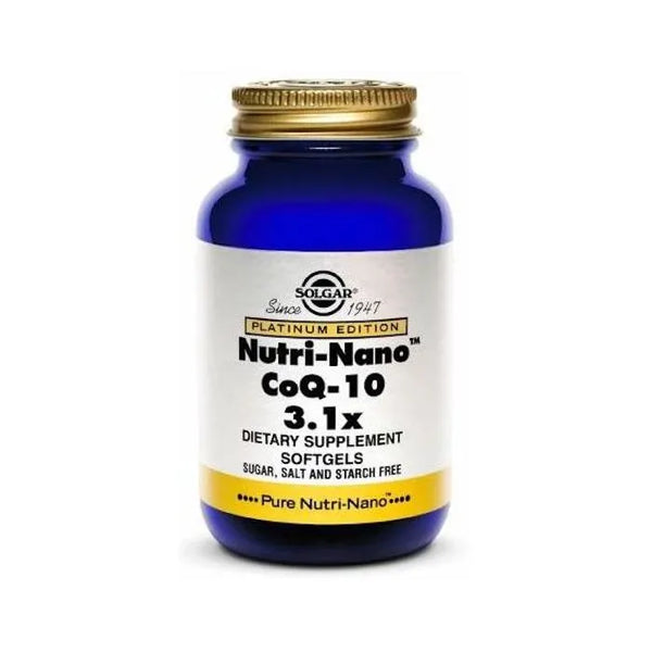 Solgar Nutri-Nano Coenzyme Q10 3.1x 50 Perles - Batty Beauty