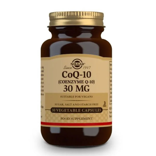 Solgar Coenzyme Q-10 30mg 30 Gélules - Batty Beauty