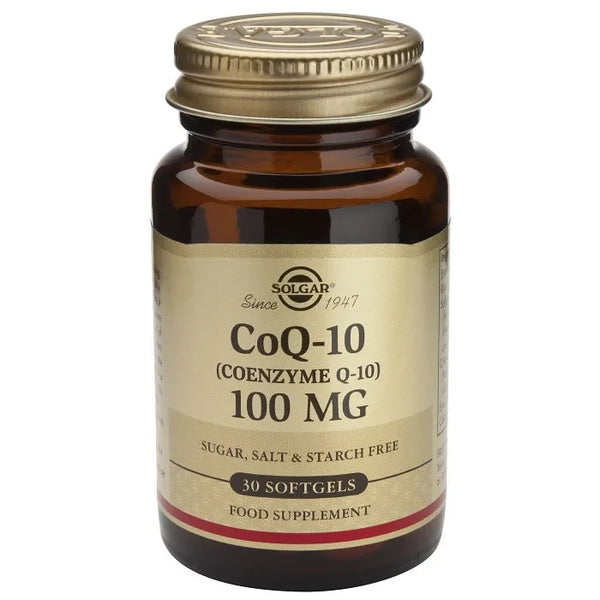 Solgar Coenzyme Q-10 100mg 30 Gélules - Batty Beauty