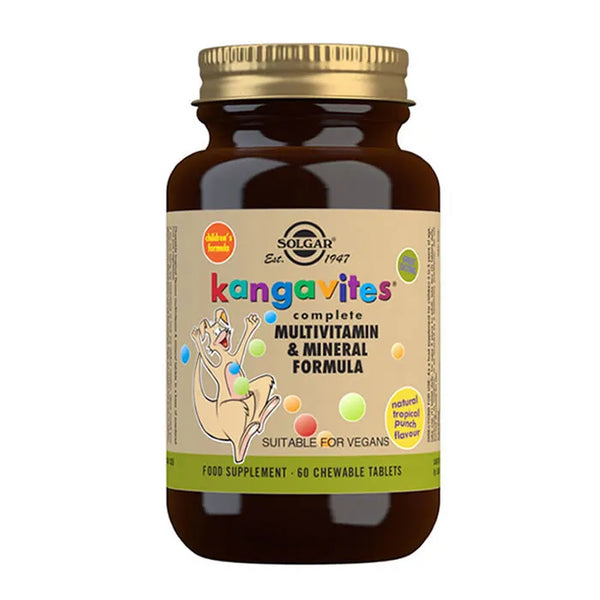 Solgar Kangavites Multivitamine Tropical 60 Comprimés - Batty Beauty