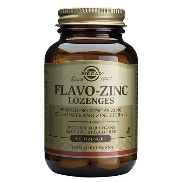 Solgar Flavo-Zinc 50 Lozenges - Batty Beauty