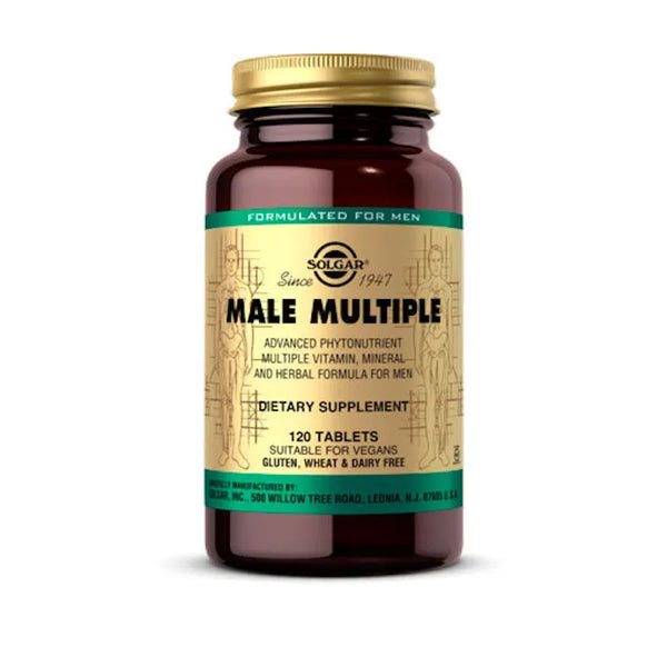 Solgar Male Multiple 120 Comprimés - Batty Beauty