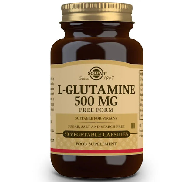 Solgar L-Glutamina 500mg 50 Gélules - Batty Beauty