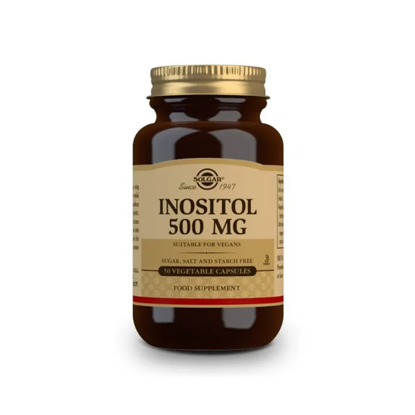 Solgar Inositol 500mg 50Vcaps - Batty Beauty