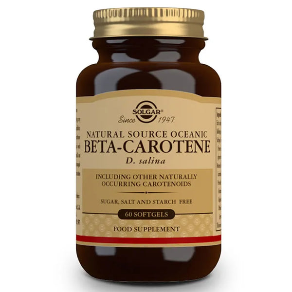 Solgar Bêta-carotène 100% 7mg 60 Gélules - Batty Beauty