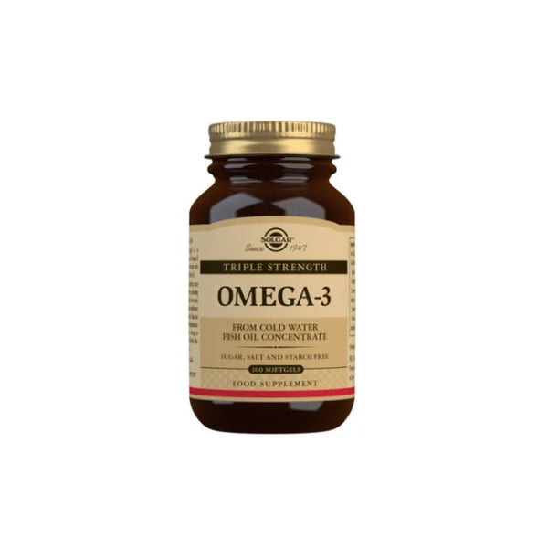 Solgar Triple Strength Omega-3 Softgels - Pack of 100 - Batty Beauty