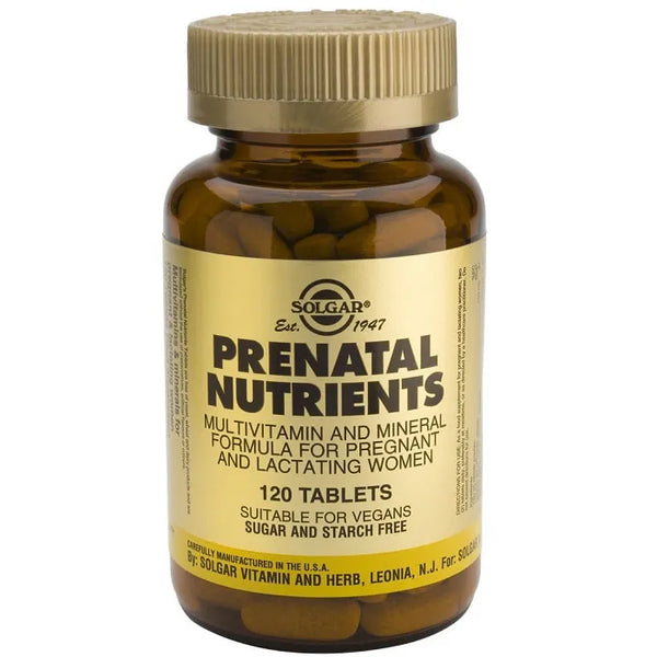 Solgar Prenatal Nutrients 120 Comprimés - Batty Beauty