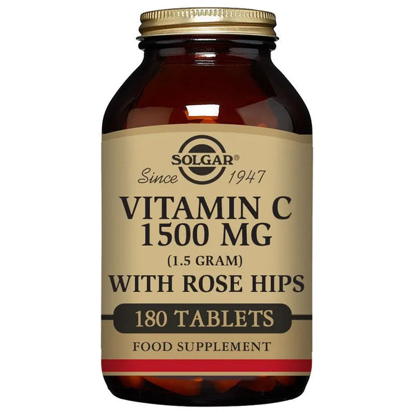 Solgar Vitamine C 1500mg 180 Comprimés - Batty Beauty