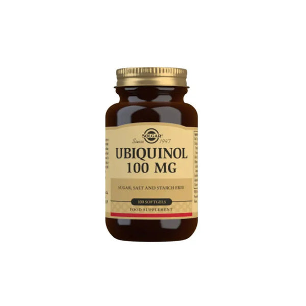 Solgar Ubiquinol 100 mg Softgels - Pack of 50 - Batty Beauty