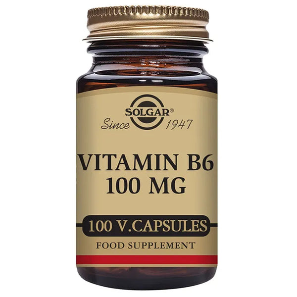 Solgar Vitamine B6 100mg 100 Gélules - Batty Beauty