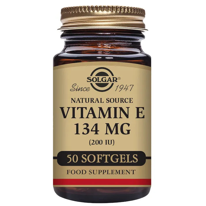 Solgar Vitamine E 134mg 200 IU 50 perles
