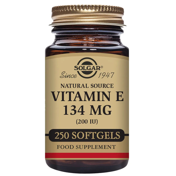 Solgar Vitamine E 134mg 200 IU 250 perles - Batty Beauty