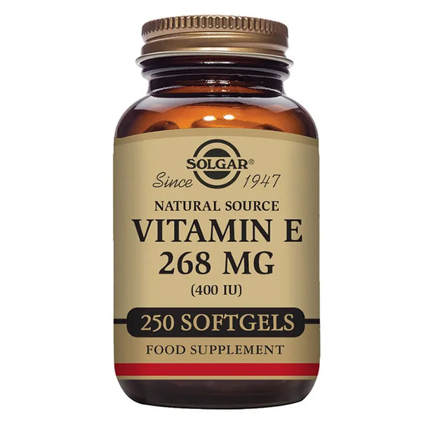 Solgar Vitamine E 400 IU 250 Softgels - Batty Beauty