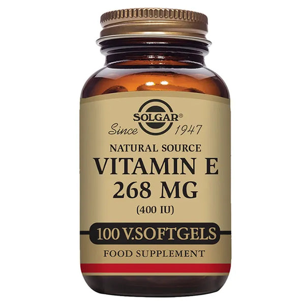 Solgar Vitamine E 400 IU 100 Softgels - Batty Beauty