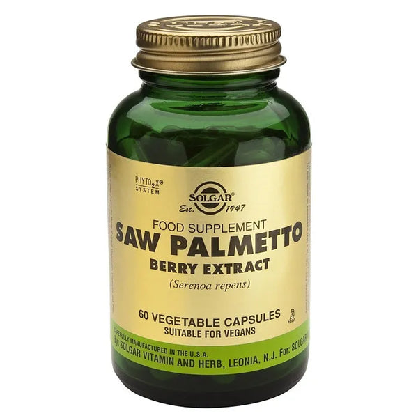 Solgar Spf Saw Palmetto Berrries 60 Gélules - Batty Beauty