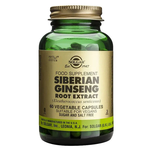 Solgar Spf Ginseng Sibérien Racine 60 Gélules - Batty Beauty