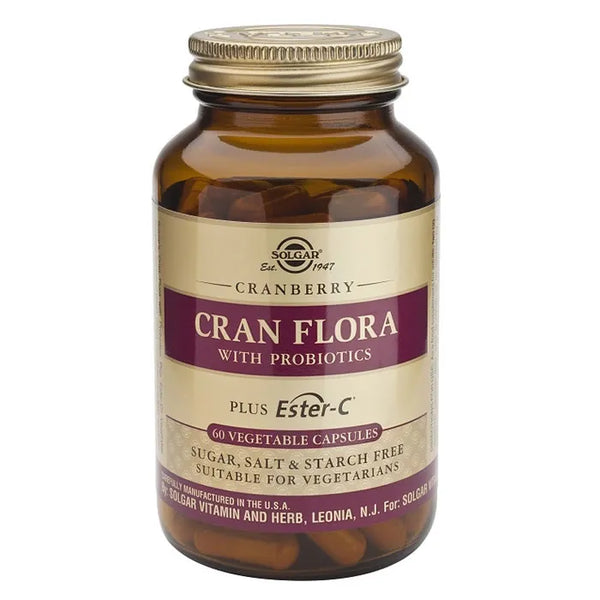 Solgar Cran Flora 60 Gélules - Batty Beauty