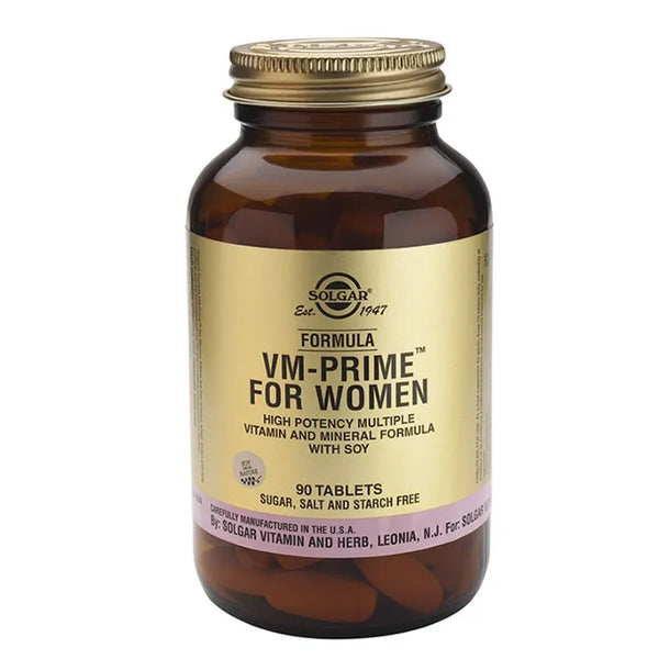 Solgar VM-Prime Pour Les Femmes 90 Comprimés - Batty Beauty