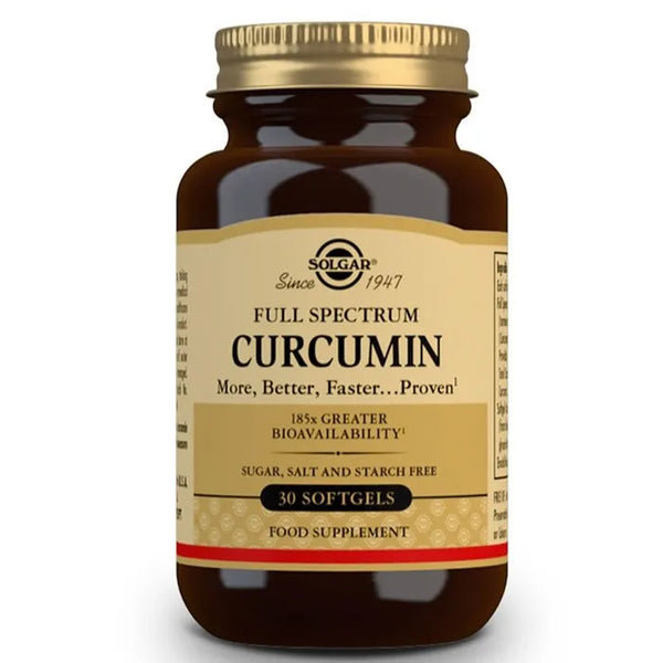 Solgar Curcumina Full Spectrum 30 Capsules - SOLGAR