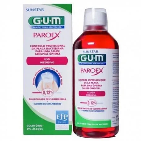 Gum Paroex Colutorio Tratamiento Anti Placa Gum 300ml - Batty Beauty