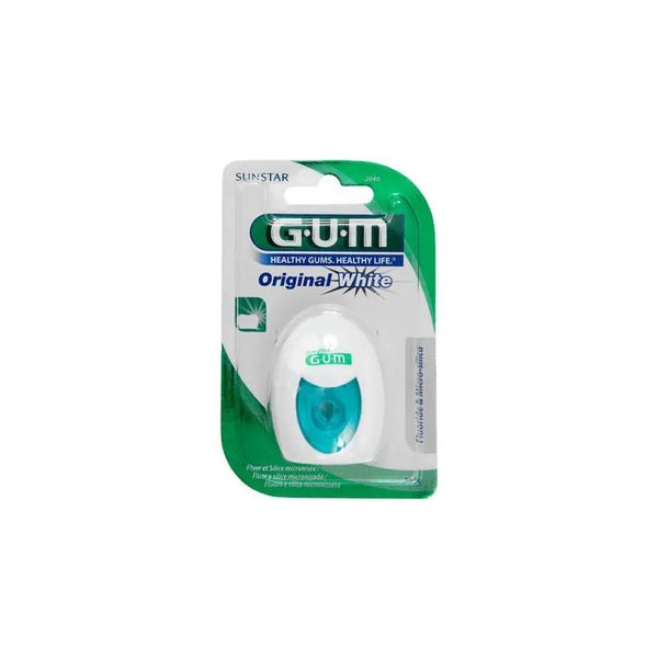 Gum Fil Dentaire Original White Ciré Fluoré - Batty Beauty