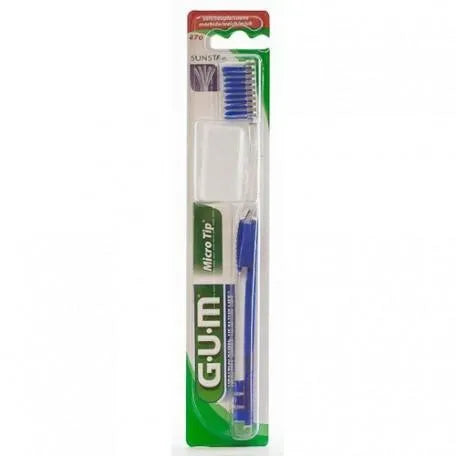 Gum Micro Tip Cepillo Dental Suave Tamaño Mediano Gum - Batty Beauty
