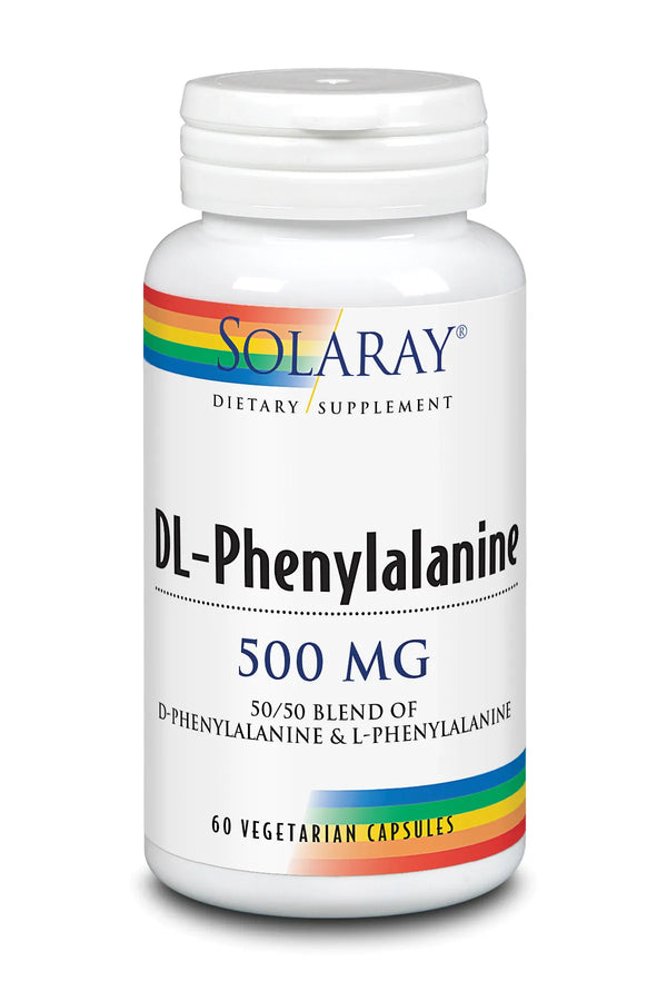 Solaray Dl-Phenylalanine 500 Mg 60 Vcaps - Batty Beauty
