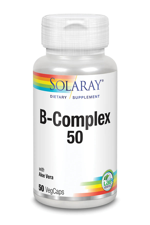 Solaray B Complex 50 Caps - Batty Beauty