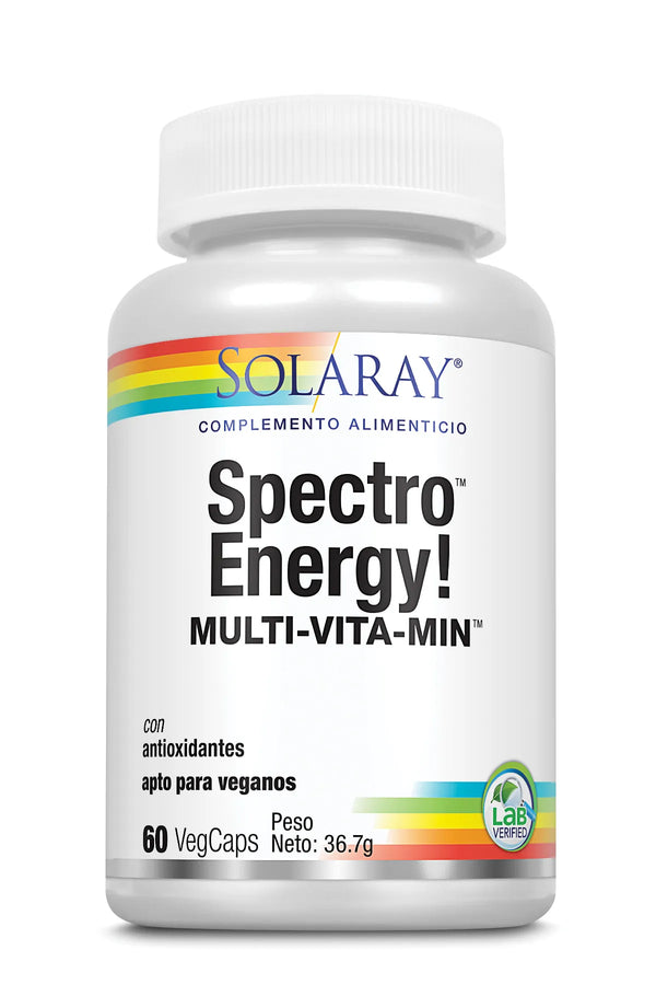 Solaray Spectro Energy 60 Caps Vegetales - Batty Beauty