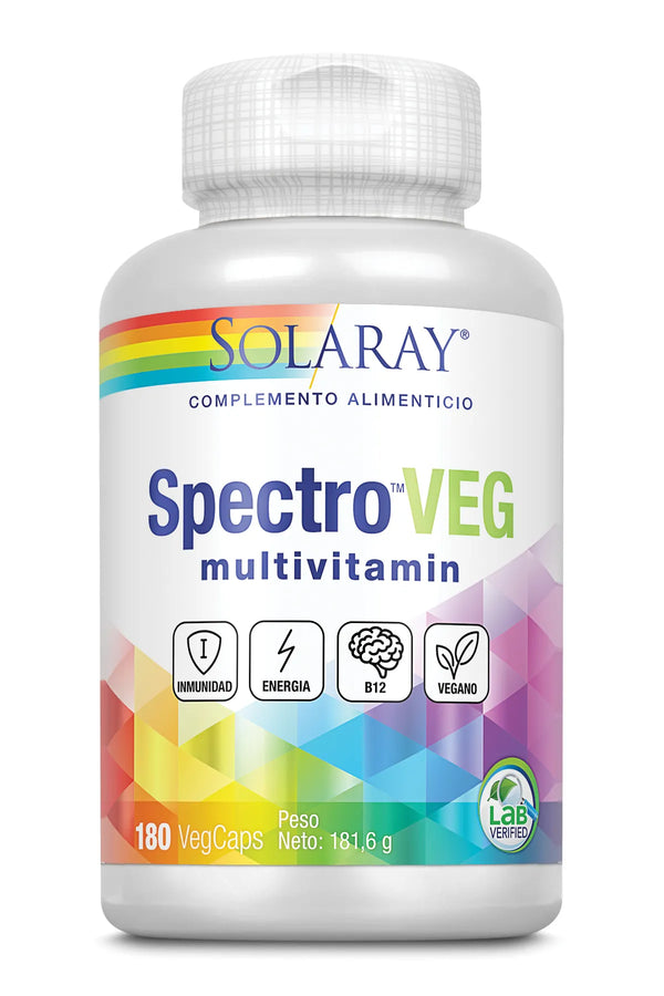 Solaray Spectro Vegetarian 180 Vcaps - Batty Beauty