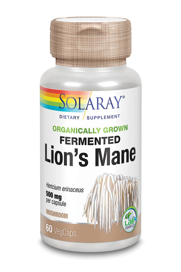 Solaray Melena De Leon 500 Mg 60 Vcaps - Batty Beauty