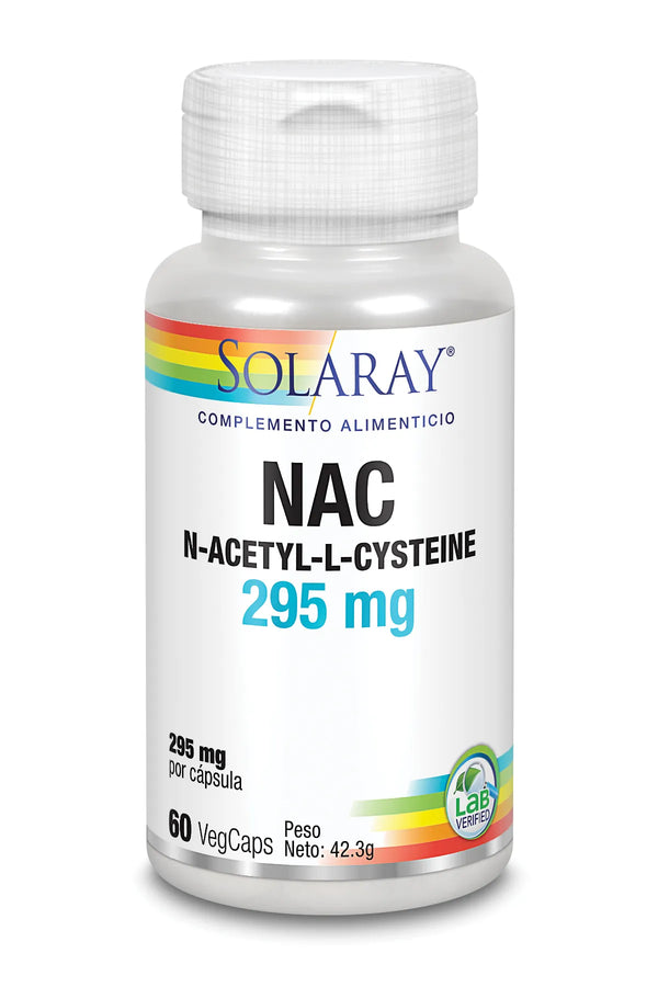 Solaray Nac 295 Mg 60 Vcaps - Batty Beauty
