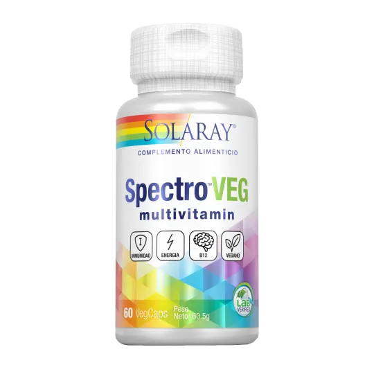 Solaray Spectro Multi Vitaminas y Minerales 60 Vcaps - Batty Beauty