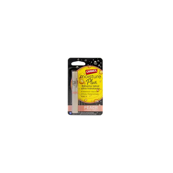 Carmex Moisture Plus Peach Sheer Tint - Batty Beauty