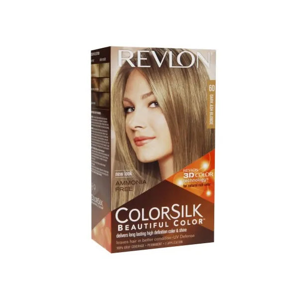 Revlon Colorsilk Sans Amoniaque 60 Dark Ash Blonde - Batty Beauty